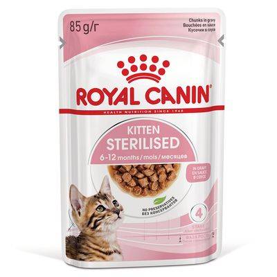 Royal Canin Sterilised Kitten i sås