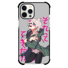 Danganronpa Nagito Komaeda Phone Case For iPhone Samsung Galaxy Pixel OnePlus Vivo Xiaomi Asus Sony Motorola Nokia - Nagito Komaeda Hope Less Poster on Grey Background