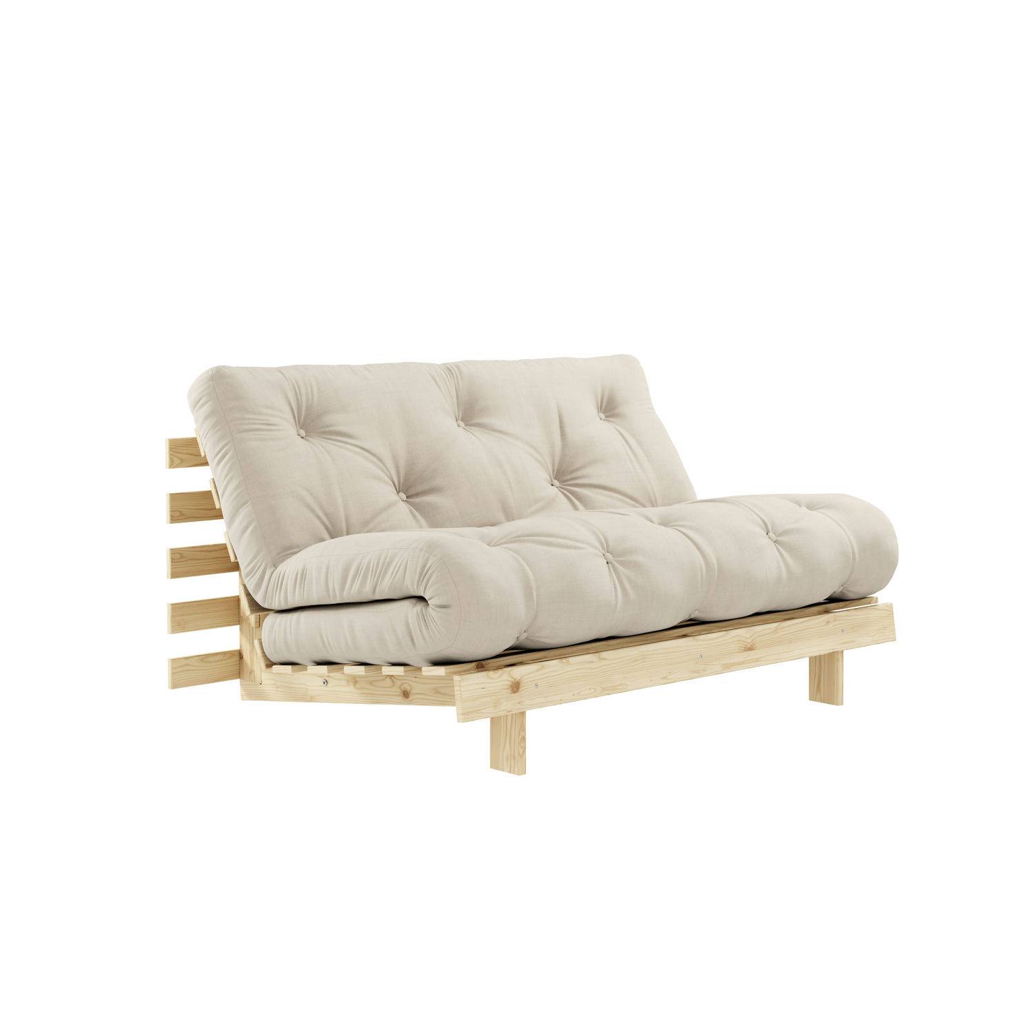 Karup Design Roots 140 (140x200 cm) Daybed - Raw 100 Beige 747