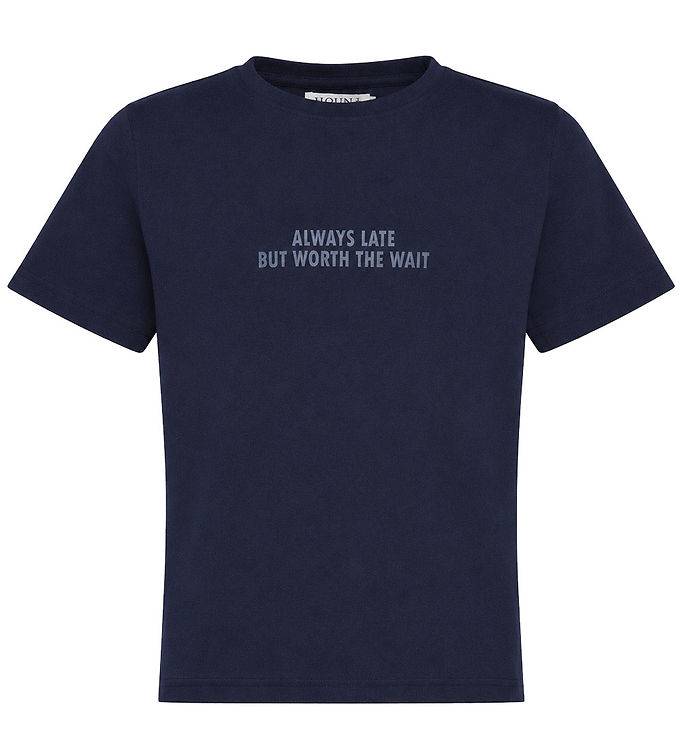 Hound T-shirt - HdAsta - Marinblå m. Tryck - Hound - 14 år (164) - T-shirt