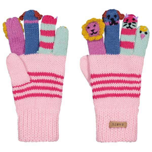 Barts Kid's Puppet Gloves Handskar Barn Storlek 4 Färg rosa