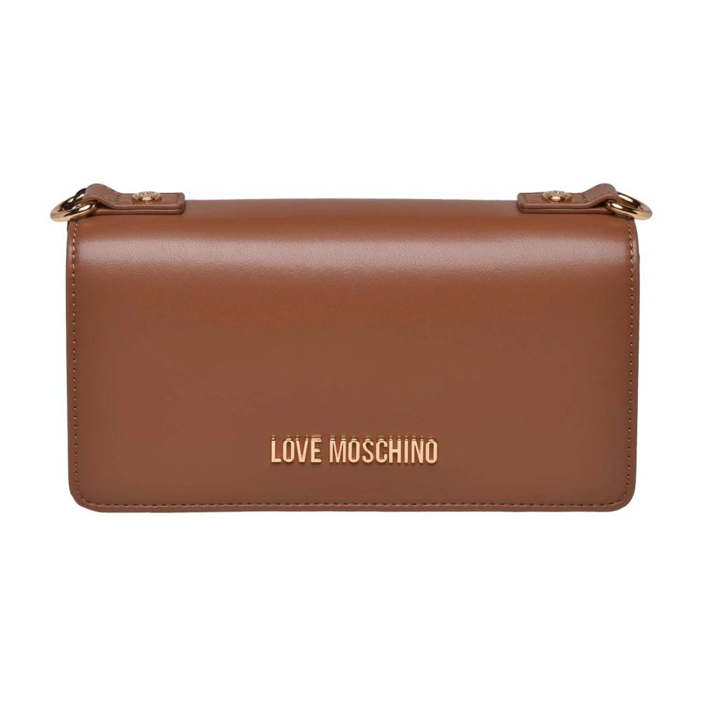 Love Moschino Skuldertaske - Tasker - Dame - Brun - ONE SIZE - Uld