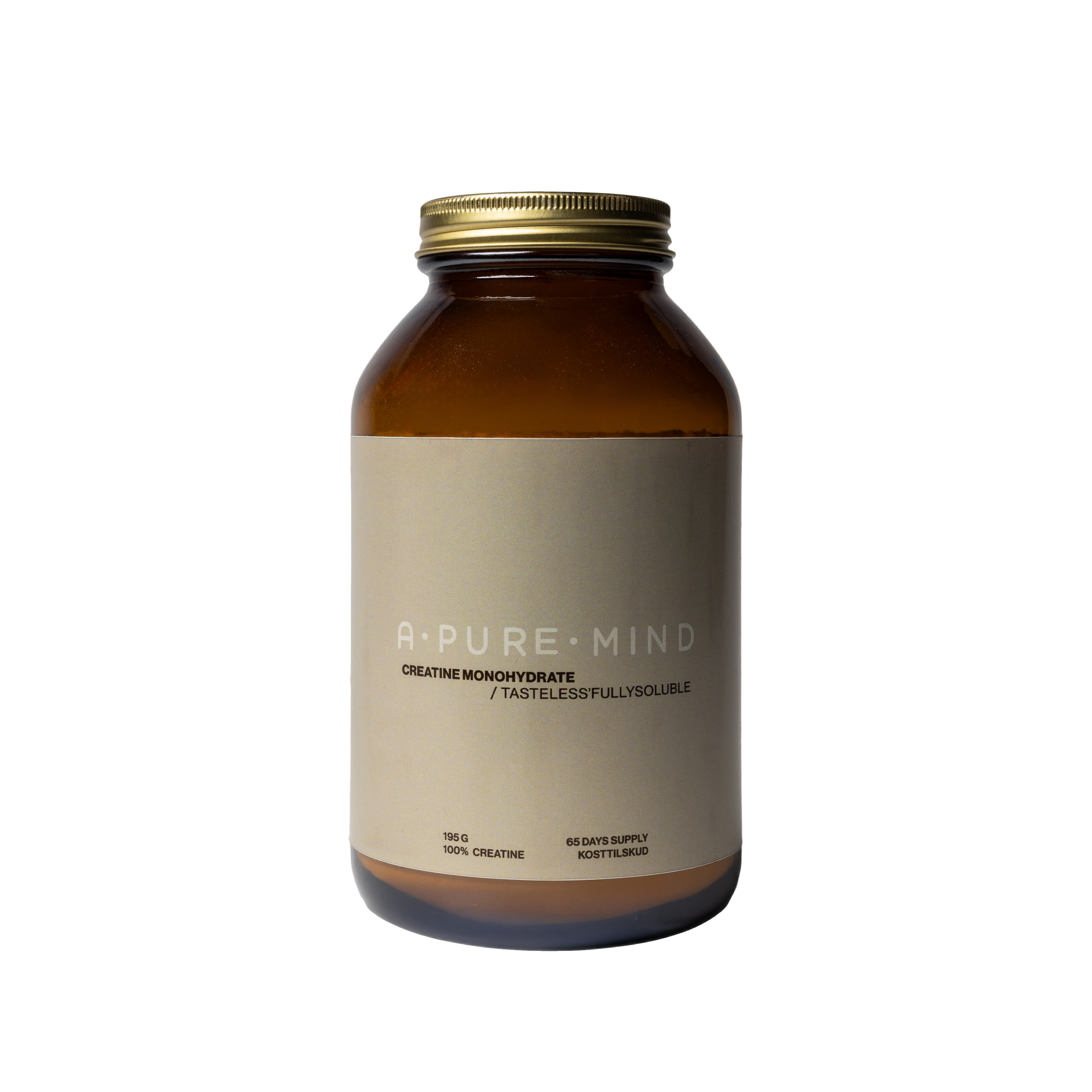 Pure Creatine Monohydrate, 65 dage