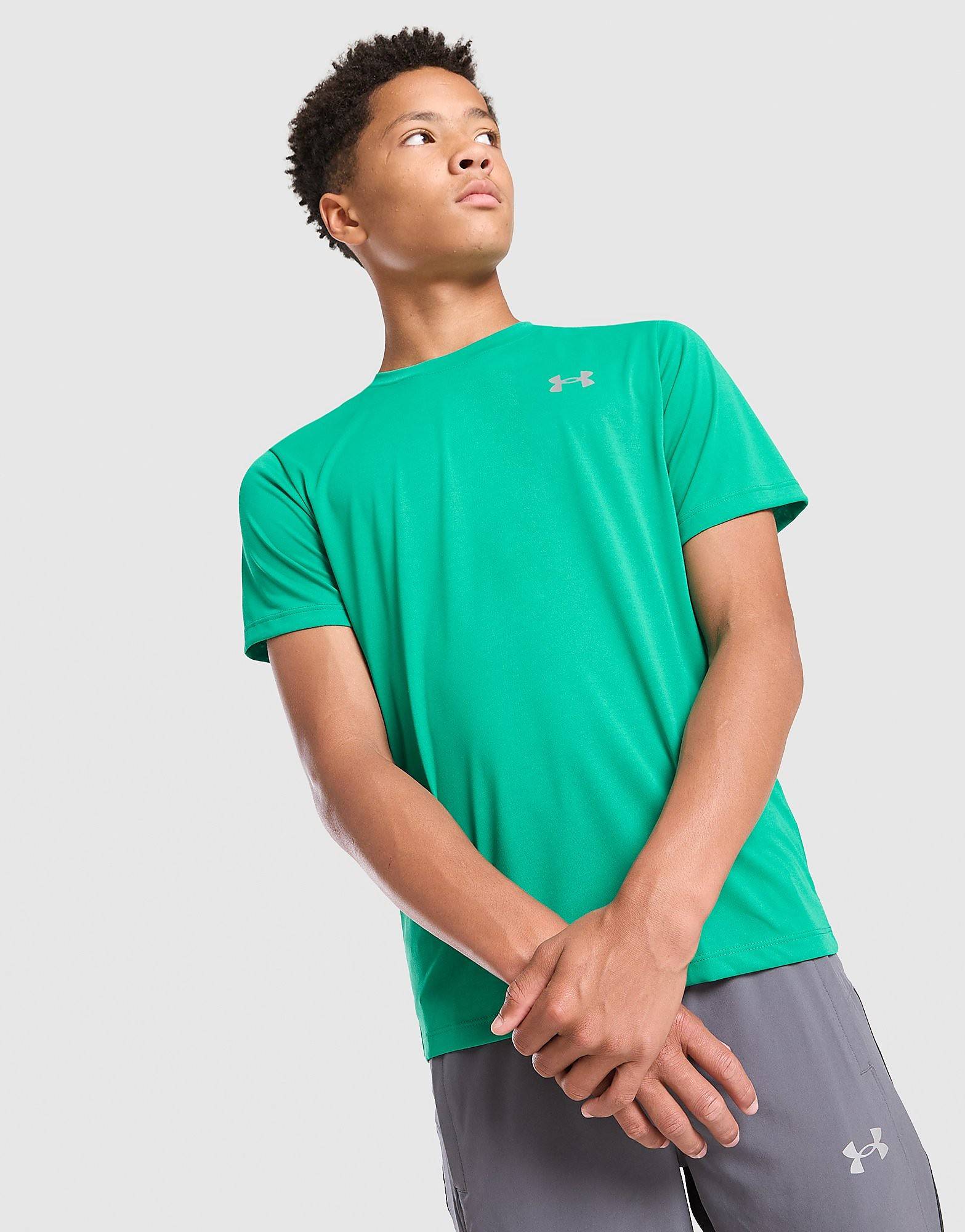 Under Armour Tech Reflective T-Shirt Junior, Grøn