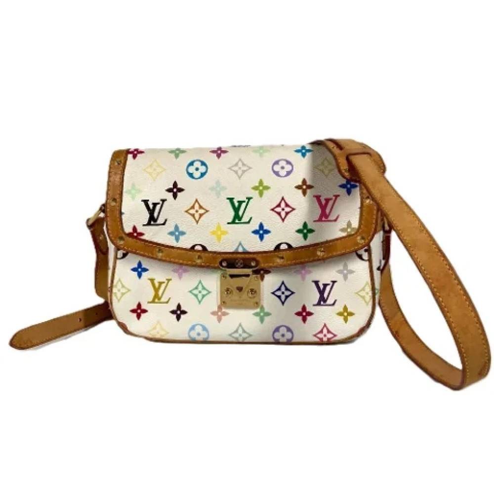 Louis Vuitton Vintage Pre-owned Monogram Multicolore Skuldertaske - Vintage - Dame - Flerfarvet - ONE SIZE - Uld