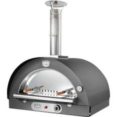 Family Gas Pizzaovn 80x60 cm. Antracit