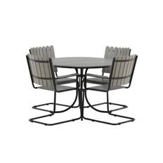 Holmsund Middag set – Svart/Grey