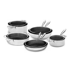 Onyx Cookware Køkkensæt med 10-dele | gryde- og pandesæt | onyx cookware