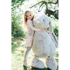 Jellycat bamse Bashful silver kanin Virkelig stor kanin - 108 cm