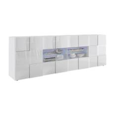 CALI Sideboard 241 Stor Vit Högglanslack - Skänkar & sideboards
