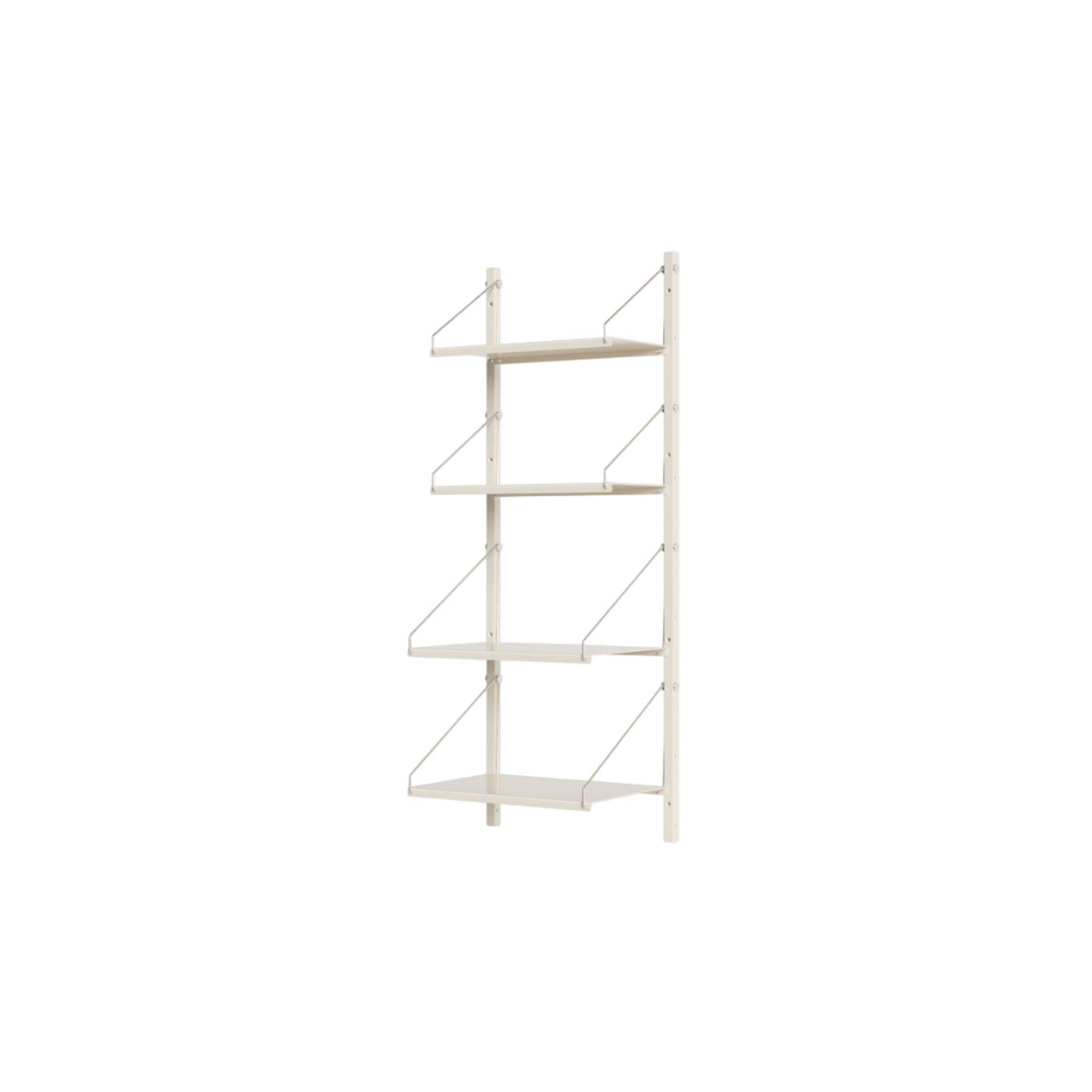 Shelf Library Single Section Hylde 108,4x40 Varm Hvid.