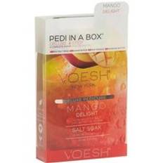 Voesh 4 Step Deluxe Pedi in a Box Mango Delight