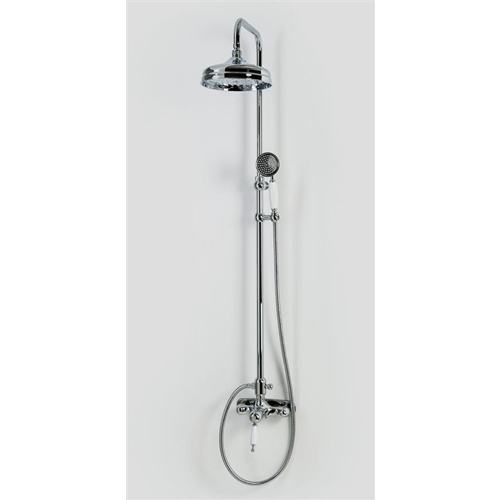 Takduschset Duschbyggarna Oxford med Termostatblandare: Krom / 150