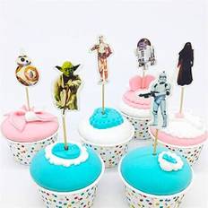 Star Wars cupcake kagepynt 24stk