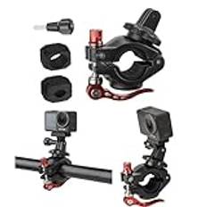 CERFFOOL Cykelhållare stativ för DJI Osmo Action 5 Pro 4 3 Insta360 GO 3 GoPro Hero Black 13 12 11 10 9 etc cykel actionkamera tillbehör