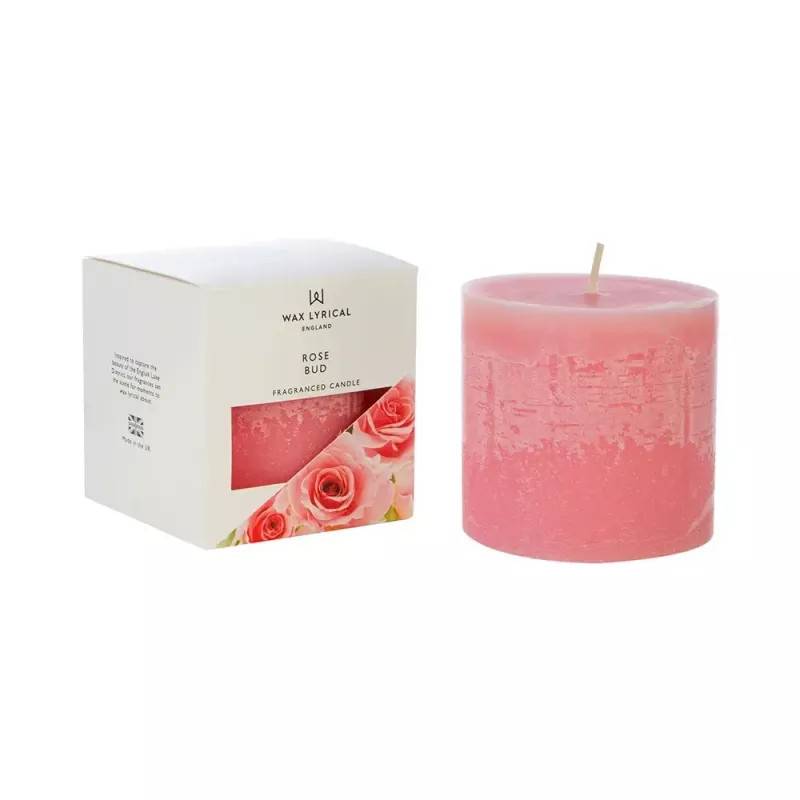 Blockljus med doft Rose Bud