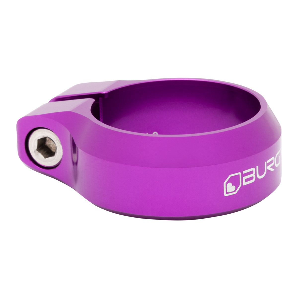 Burgtec Seat Clamp 34.9MM DIAMETER PURPLE RAIN.