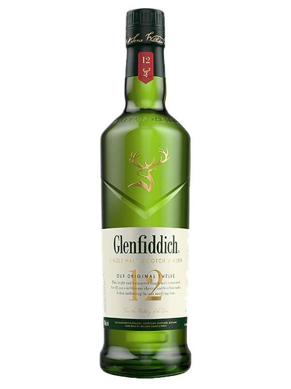 Glenfiddich 12 års Old Single Malt Whisky 70 cl. - 40% | 70 CL.