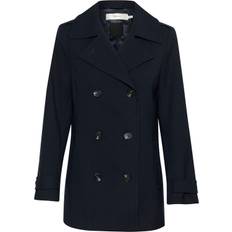 InWear Ulrykaiw Sailor Coat Dam Kappor Stl. 36 - Från Magasin - Marine Blue (36)