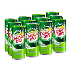 Canada Dry Ginger Ale 330ml Polen - 12-pack