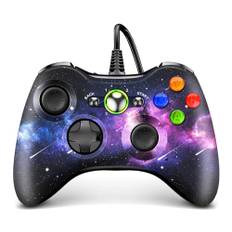 AceGamer Wired Controller für Xbox 360,Joystick mit Kabel Ergonomisches Design USB Game Controller für Xbox 360/Windows 7/8/10-Nebula