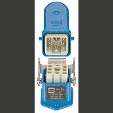 Harting 10360070001 Anslutnings-set Totalt antal poler: 7 + PE 1 st