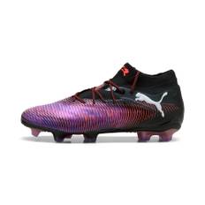 PUMA FUTURE 8 ULTIMATE FG Football Boots Unisex, Shoes, Black/White/Glowing Red, 41