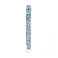 Sebra Virkad Nappkedja Powder Blue