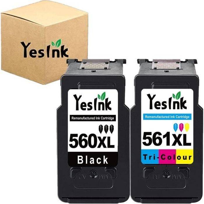 Cartouche d'encre PG560XL CL561XL pour Canon Pixma TS5350 TS5351 TS5352 TS5353