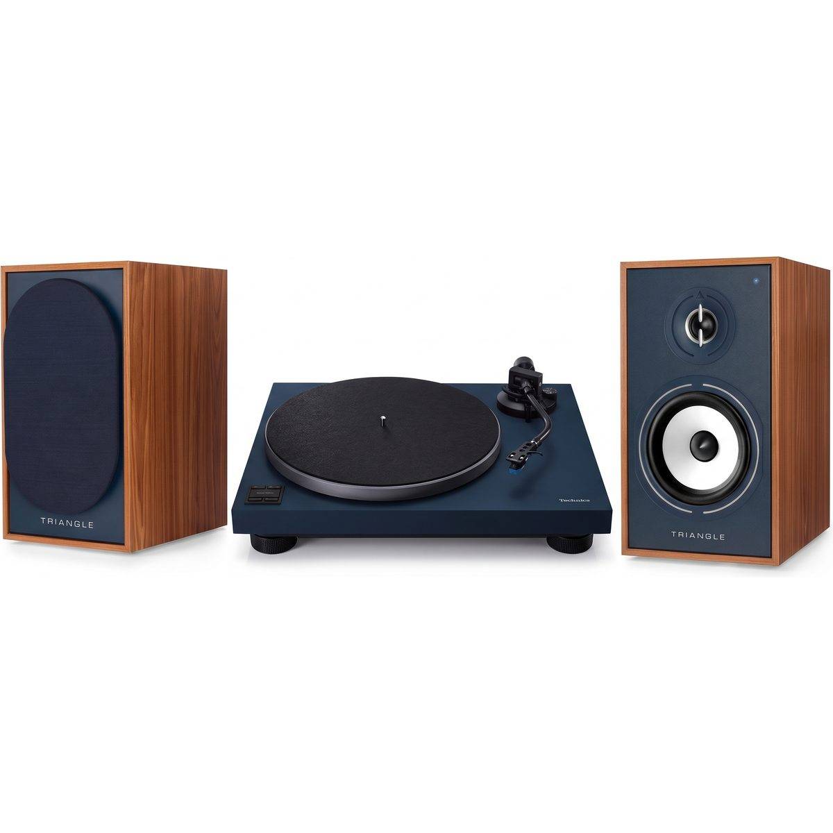 Technics + Triangle SL-40CBT blå + BR02 Connect blå (2-pack)