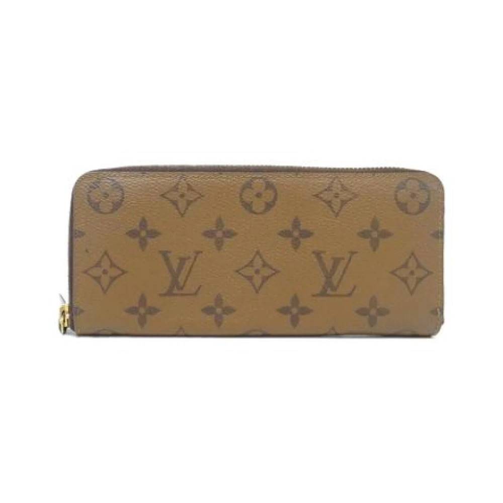 Louis Vuitton Vintage Pre-owned Lang pung (bi-fold) - Vintage - unisex - Brun - ONE SIZE -