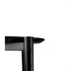 FDB Møbler D102 Søs Sofabord Ø: 85 cm - Sort Eg