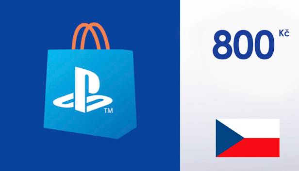 PlayStation Network Card 800 Kč - PSN Czech Republic