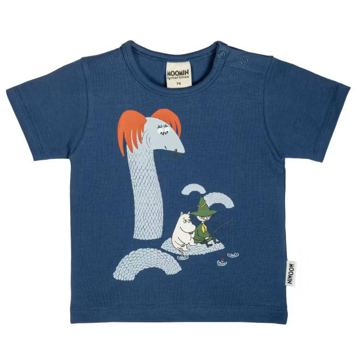 Mumin Metare t-shirt baby mörkblå: 62