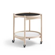 Brdr. Krüger Bølling bakkebord 50 cm. - bøg ubehandlet - Bakke 1: Base / Bakke 2: Ubehandlet bøg