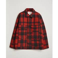 Filson Mackinaw Wool Cruiser Red/Black Plaid