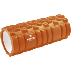 Matchu Sports Skumrulle / Massagerulle / Fitnessrulle 33cm - Ø 14cm - Orange Träningstillbehör Orange - One Size