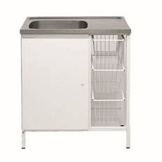 Contura 8032429 Tvättbänk med hål för blandare, höger