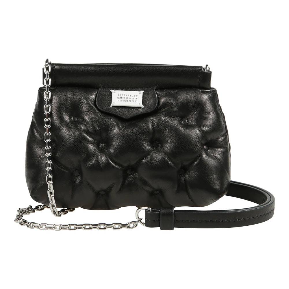 Maison Margiela Glam Slam Classique Mini Taske - Tasker - Herre - Sort - ONE SIZE - Uld