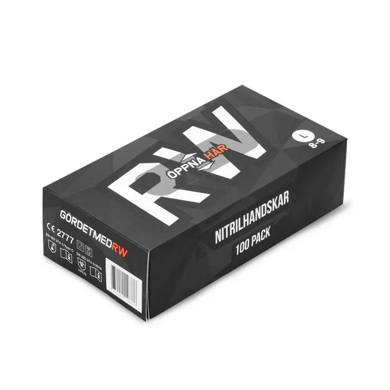 Nitrilhandskar 100-pack