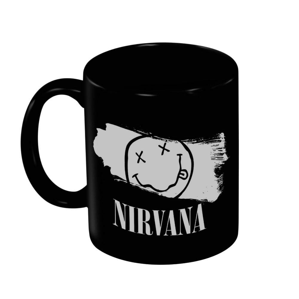 Nirvana Torkduk Mugg One Size svart/vit