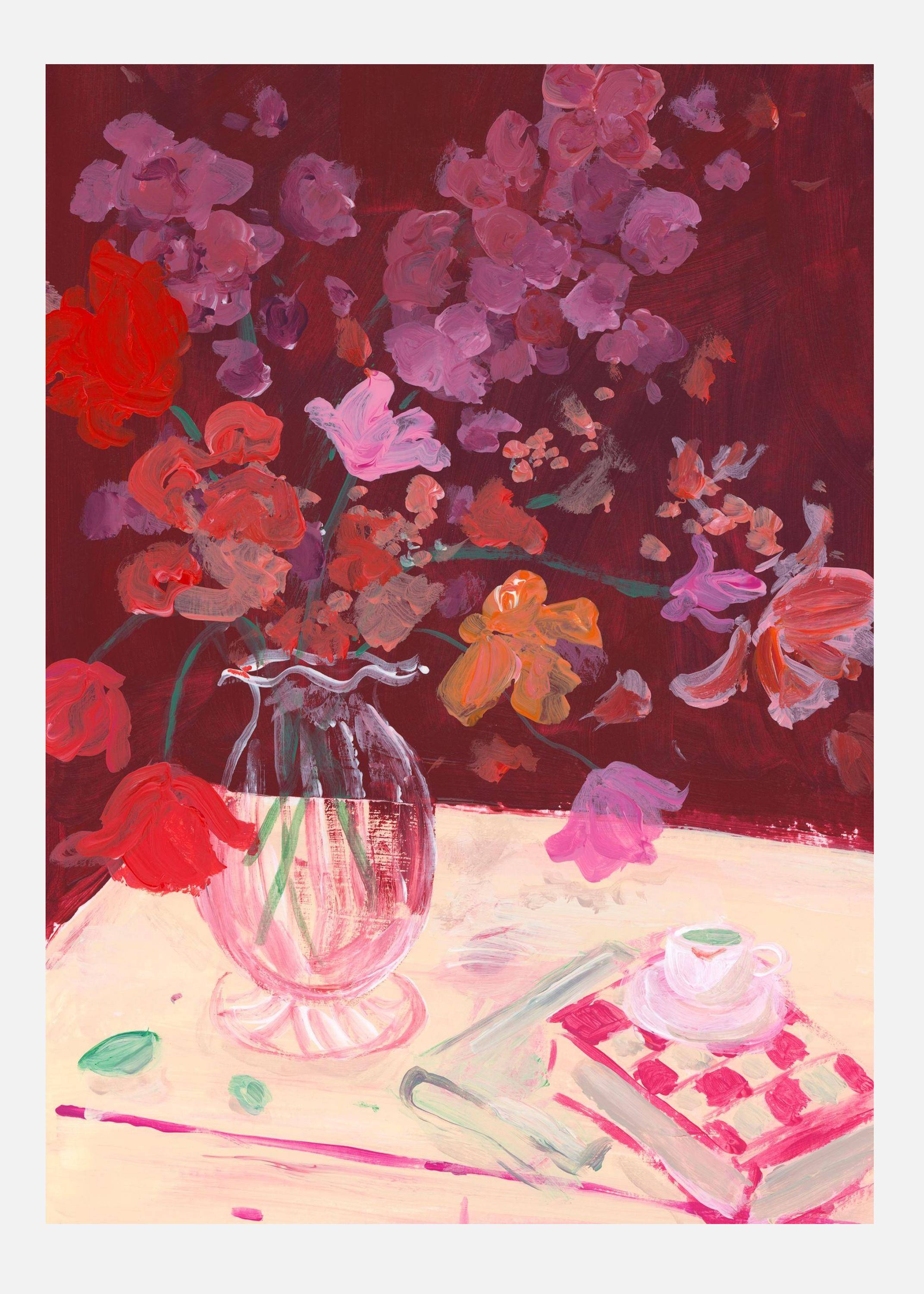Fall Bouquet Canvastavla (100x140 cm)