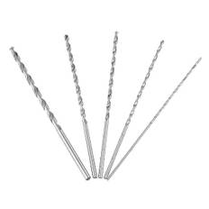 Spiralbor, 5 stk. ekstra lange bor 2mm 3mm bor træbor lang Hss spiralbor træ lang 4mm spiralbor 5mm lige skaft Twis