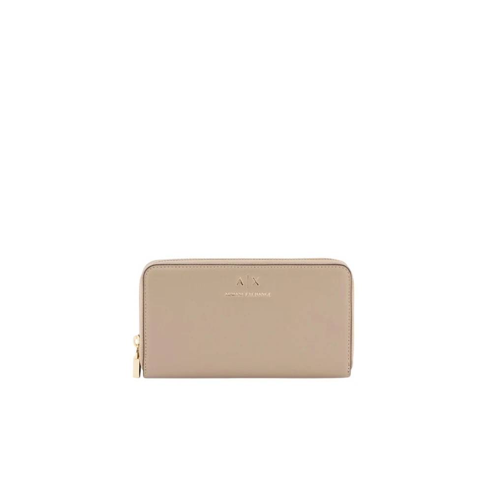 Armani Exchange Mini Taske - Accessories - Dame - Beige - ONE SIZE - Polyester