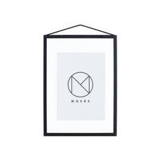 Sort Moebe Ramme alu A4 (21x30 cm)