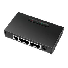 5-Port 10/100/1000 desktop switch, metalhus