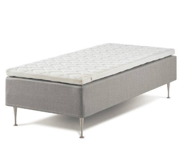 Lama First Boxmadras 90x200 incl Top - Medium / Grå