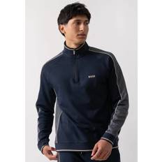 Hugo Boss Tracksuit 1/4 Zip Jacket - M / Blue Marine