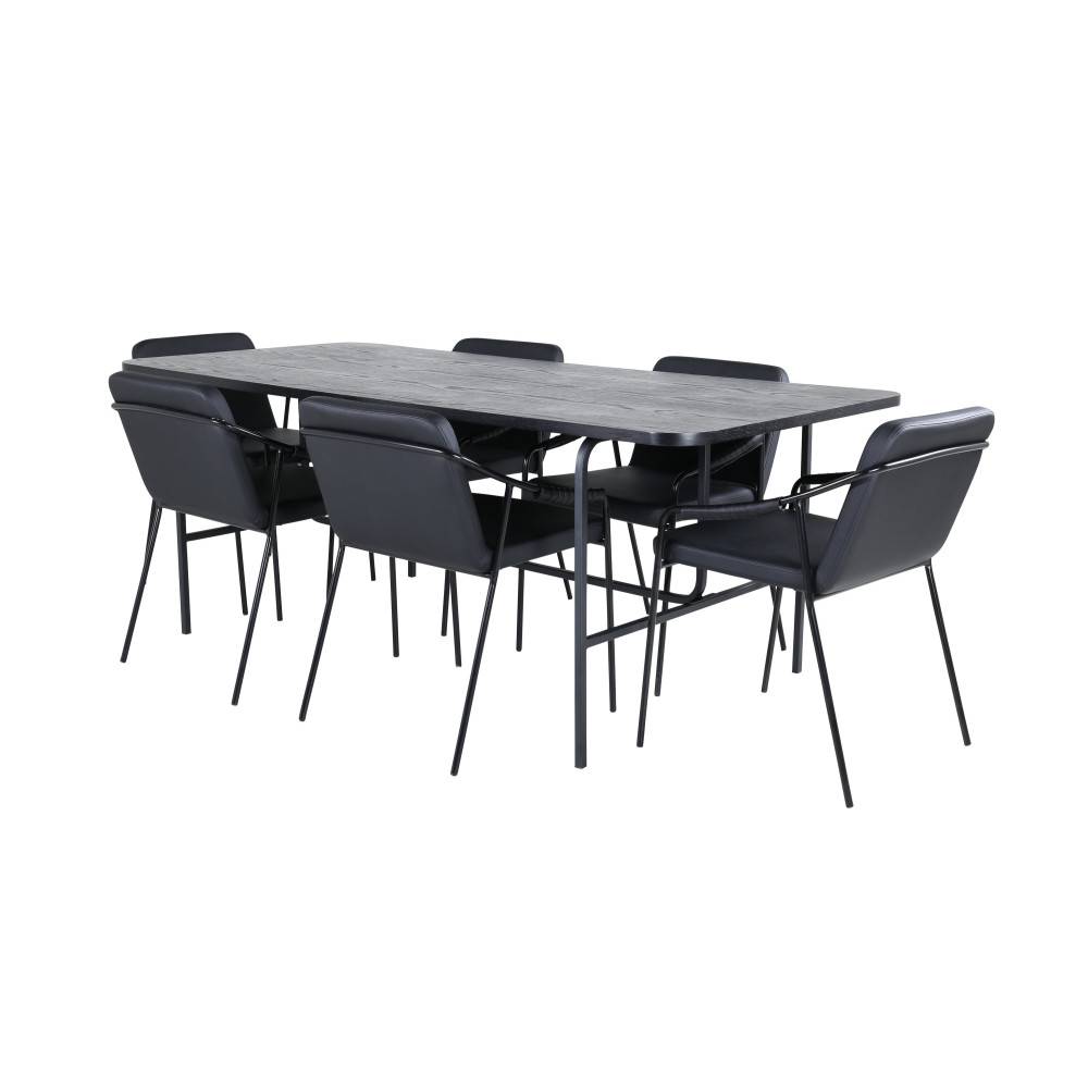 Uno Matbord med Tvist Stolarna