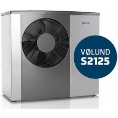 Vølund S2125-12 luft/vand varmepumpe 3 fase - effekt 4-10Kw (ydelse v/-7/45° = 8,3Kw)